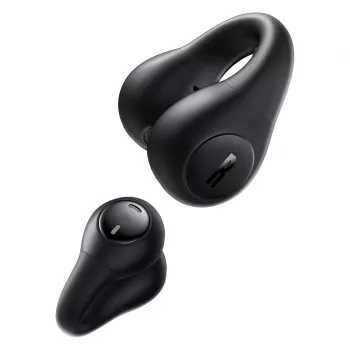Baseus Bass 15 Clip Open Ear ausinės True Wireless Stereo (TWS) į ausis dedamos skambučiams/muzikai Bluetooth juodos