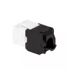 LogiLink NK4066 Keystone modulis, plokščias, juodas baltas RJ-45