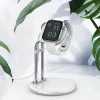 „For Apple Watch“ stovas SAW-300 indukcinis sidabrinis