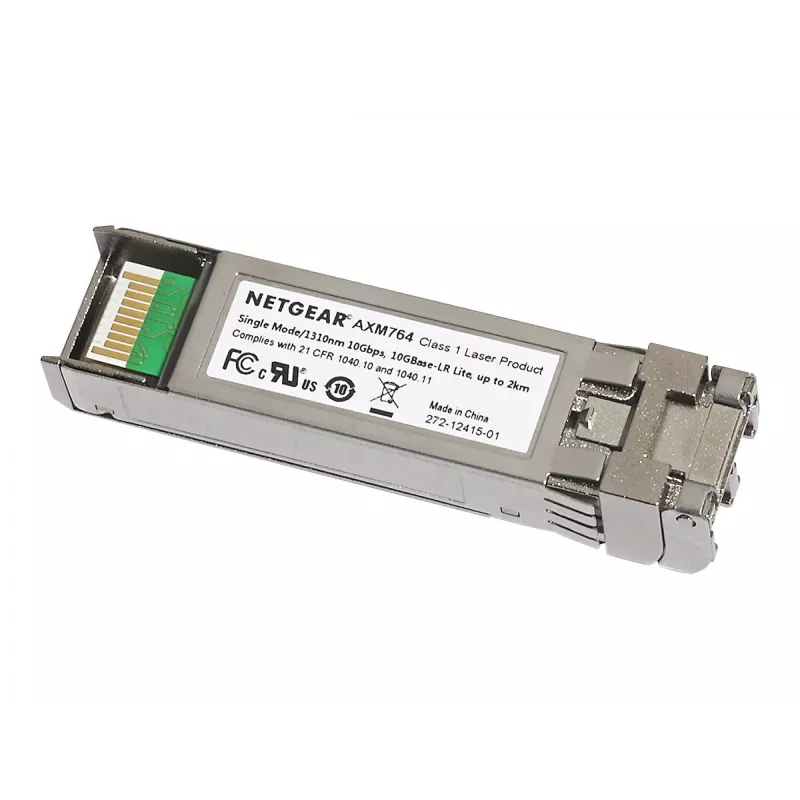 SFP+ šviesolaidinis siųstuvas-imtuvas Netgear 10GBASE-LR Lite — 10 Gbit/s, SFP+ sąsaja, vienmodis