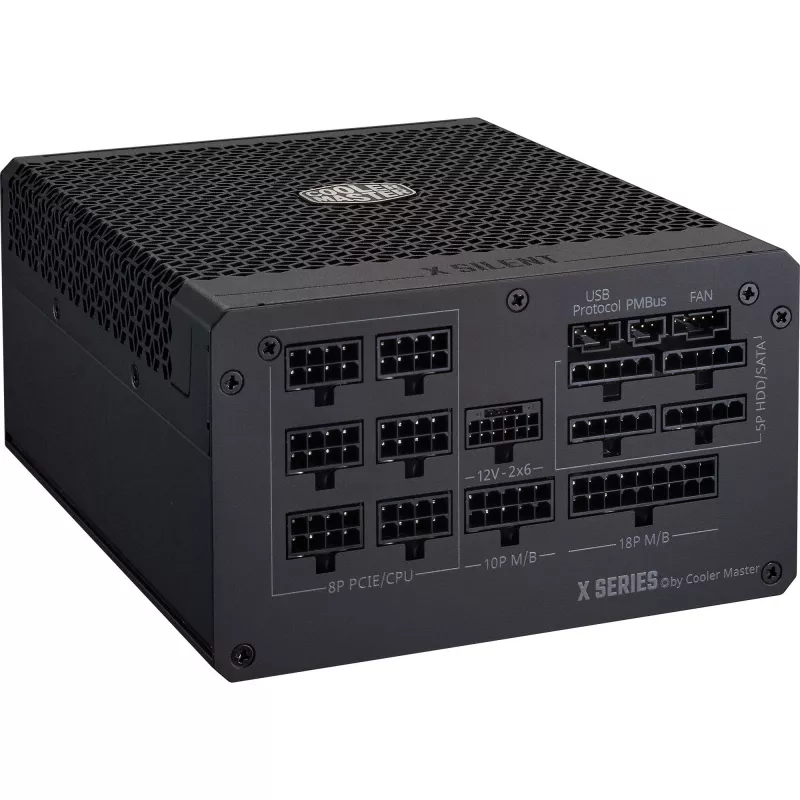 Maitinimo blokas Cooler Master X Silent Edge Platinum 1100 W 24 kontaktų ATX juodas