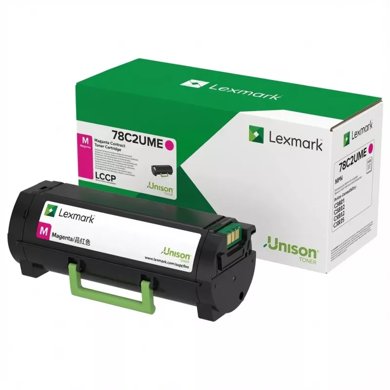 Lexmark 78C2UME Dažų rinkinys Purpurinė Ultra Didelės Talpos Sutartis. 7K Pag