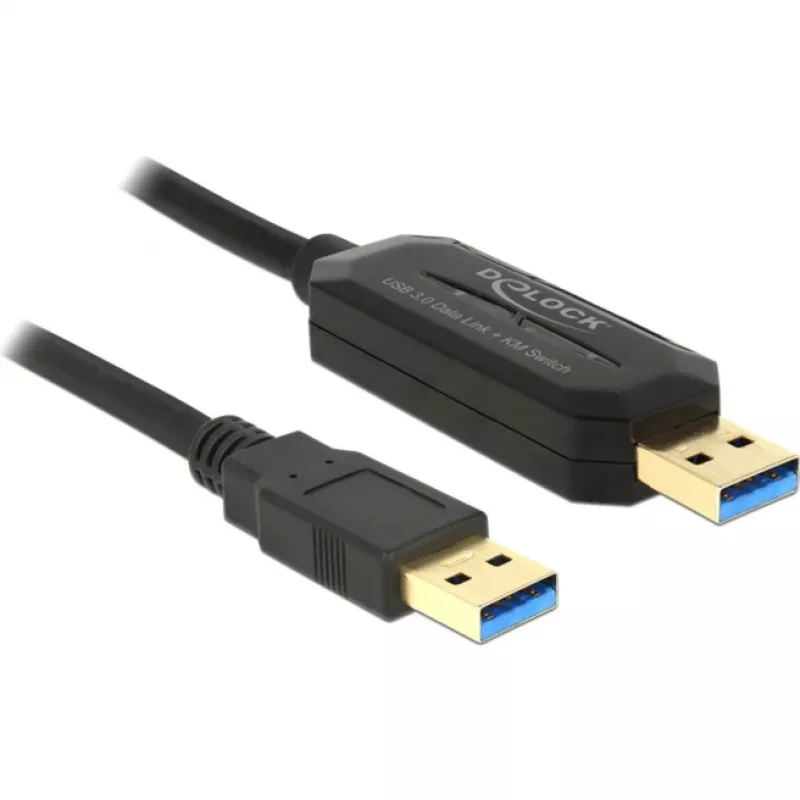 USB laidas DeLOCK 1,5 m USB 3.0-A – USB 3.0-A