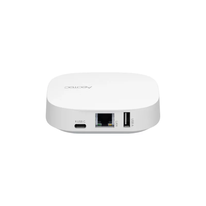 AEOTEC Smart Home Hub 2 - veikia kaip SmartThings Hub, ES, Z-Wave, Zigbee 3.0, WiFi | GP-AEOHUBV4EU | Balta