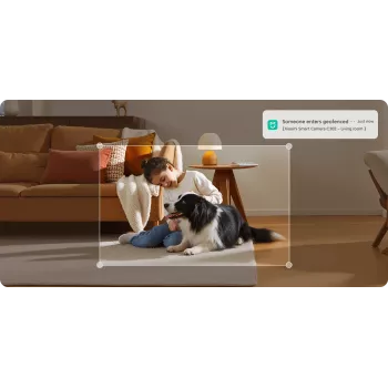 Xiaomi C302 išmanioji kupolo kamera — 3 MP, H.265, „microSD“ palaikymas (8–256 GB)