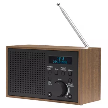 Radio Denver DAB-46DARK Pilka