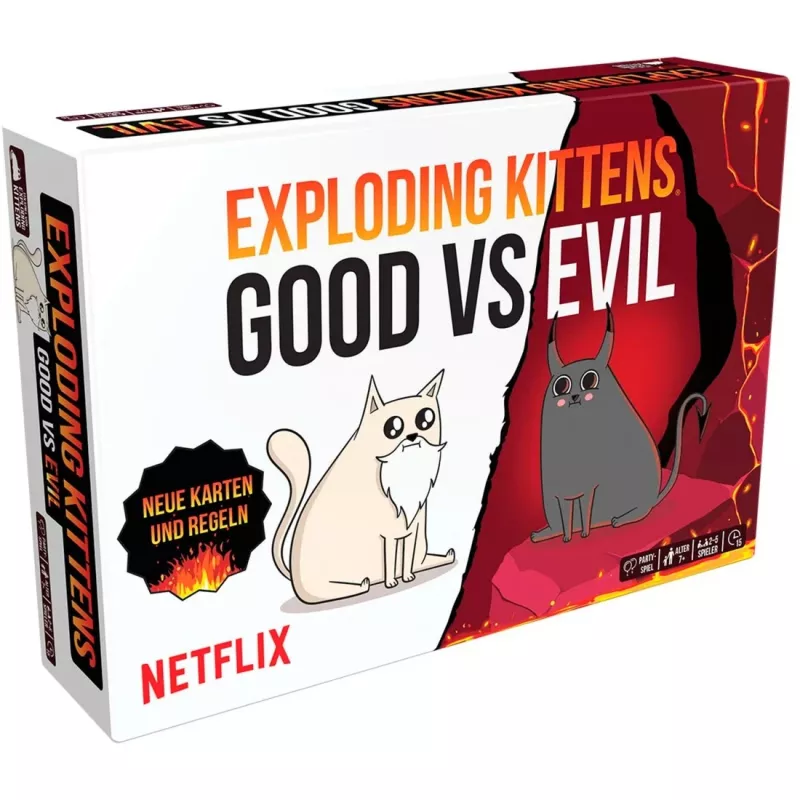 Exploding Kittens - Good vs. Evil, Kortų žaidimas