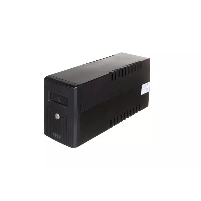 Digitus DN-170064 nepertraukiamo maitinimo šaltinis (UPS) Line-Interactive 0,8 kVA 480 W 2 kintamosios srovės lizdai (-ų)