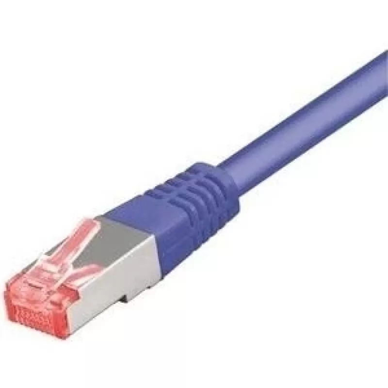Tecline exertis Connect - komutacinis kabelis - RJ-45 (M) į RJ-45 (M) - 7,5 m - SSTP kabelis - CAT 6 - Behalogenis - Violetinis (71507V)