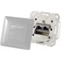Lizdinis modulis 2 x RJ-45 ShiverPeaks 74280-PW — Cat6a, 500 MHz, perlamutriškai baltas, metalinis korpusas