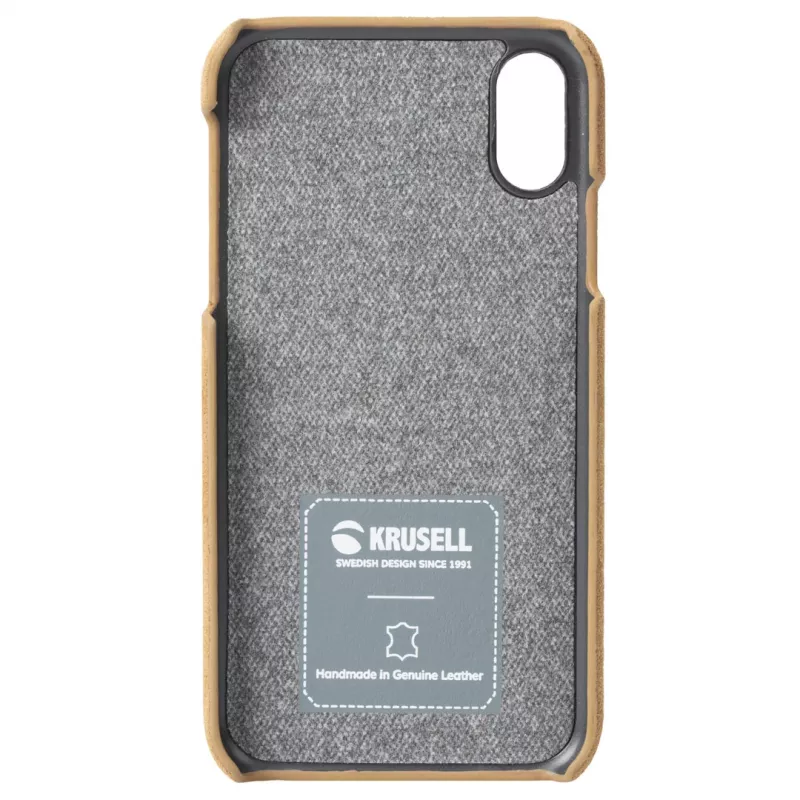 Dėklas Krusell Broby iPhone XS Max 16,5 cm (6,5 col.) rudas