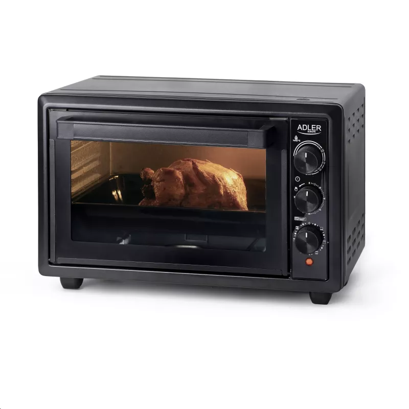 Elektrinė orkaitė Adler AD 6023 26L 1500W juoda