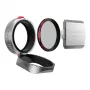 „Sunshield Freewell FW-FU-XSR“, skirtas „Fuji X100“ serijai, sidabrinis, objektyvo gaubtas / skydelio priedas