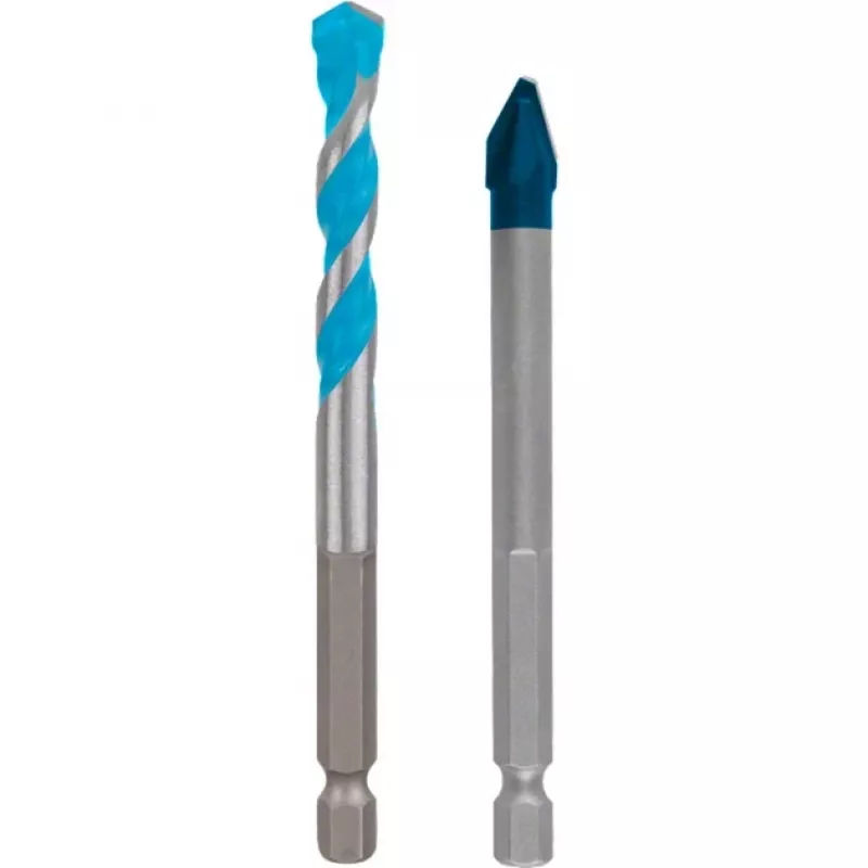 Grąžtų rinkinys Bosch Expert HEX-9 MultiConstruction 8 mm, 2 vnt.
