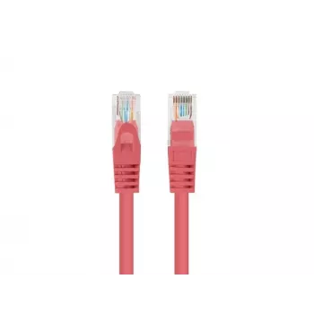 Fluke Passed Lanberg patchcord cat.6 UTP 1.5m raudonas 10 vnt.
