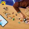 LEGO rinkinys Horizon Adventures 77037 – Aloy ir Varl prieš Shell-Walker ir Sawtooth, 768 detalės, 2 minifigūrėlės