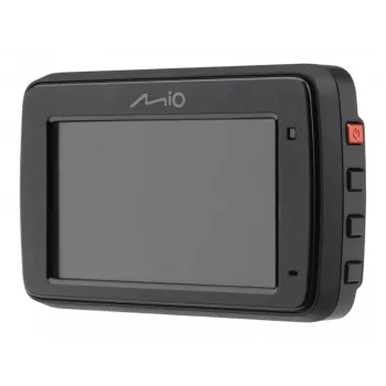 Automobilinė vaizdo kamera Dashcam MIO MiVue 802, 2560×1440 QHD 140° 60fps, 2,7 colio ekranas, baterija/USB, microSD iki 128 GB, G-smūgio daviklis, susidūrimo aptikimas