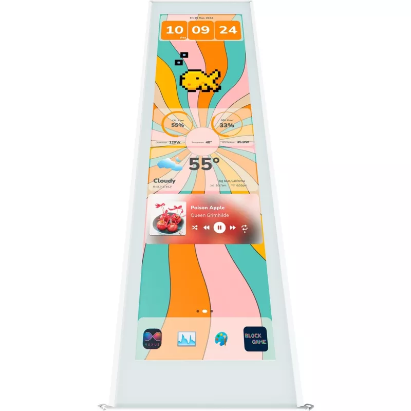Y70 Touch Display Upgrade Snow Balta (36,8 cm (14,5 colio), balta, 14,5 colio jutiklinis ekranas)