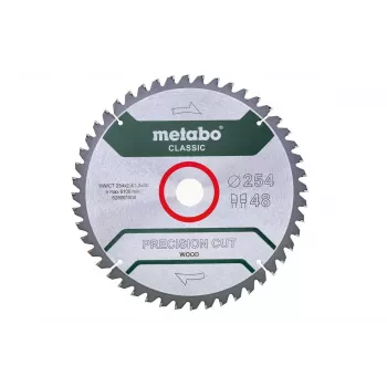 Apskritasis pjūklo diskas Metabo 628061000 25.4 cm