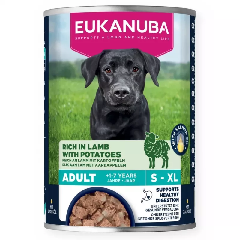EUKANUBA Dog Can LC AD AB LMB&POT 400g šlapias šunų maistas