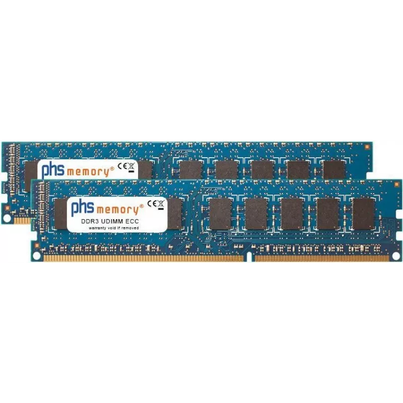 PHS-memory 16GB (2x8GB) rinkinys RAM atmintis Supermicro H8DCT-HIBQF DDR3 UDIMM ECC 1600MHz PC3-12800E (SP159946)