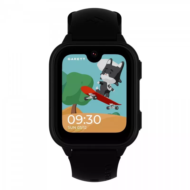 Išmanusis laikrodis Garett Kids Vibe 4G juodas