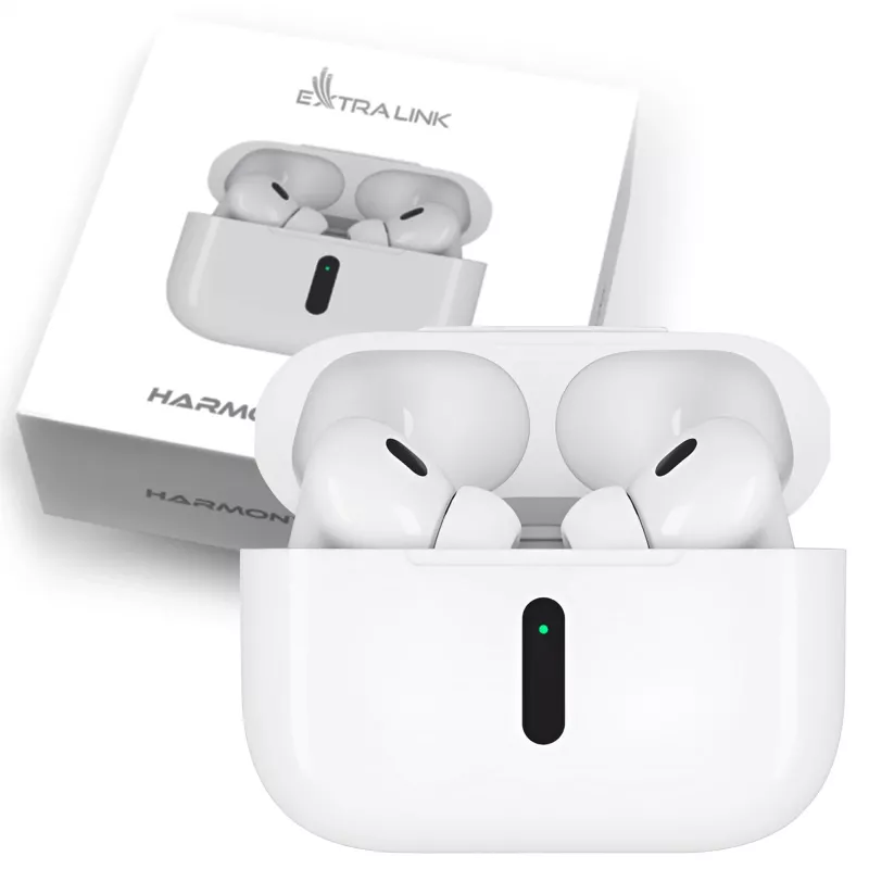 Extralink Lifestyle HarmonySound V1.0 belaidės ausinės, Bluetooth 5.3, IPX4