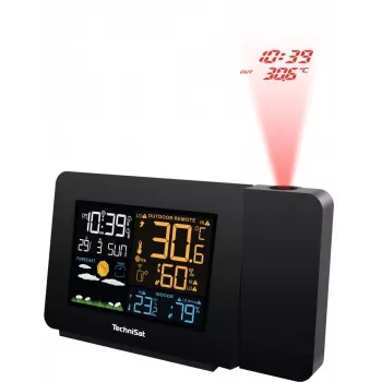 Oro stotelė TECHNISAT Imeteo P1 belaidė su vidaus/lauko temperatūros ir drėgmės jutikliais