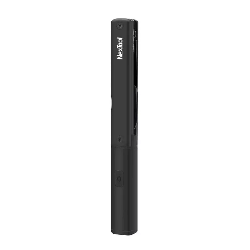Daugiafunkcis žibintuvėlis-rašiklis Nextool NE20026 — LED 50 lm, 90 min veikimo laikas, nerūdijančio plieno peilis, žirklės, USB-C, aliuminis, 125×15 mm, 38 g