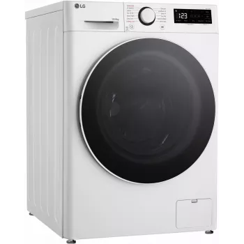 LG F4DR510S0W skalbimo mašina-džiovyklė 10 kg 1400 aps./min. balta