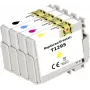 Renkforce rašalo kombinacinis rinkinys, pakeičiantis Epson T1295 (C13T129540) suderinamą juodą, žydrą, purpurinį, geltoną RF-I-T1291-4BKCMY4PK RF-5718864 (RF-5718864)