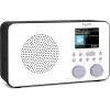 Internetinis radijas TECHNISAT VIOLA 2 C IR — Analoginis ir skaitmeninis imtuvas, DAB+/FM, Wi‑Fi, 3 W, 2,4 colio TFT, 3,5 mm, juoda/baltas