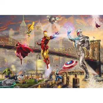 Thomas Kinkade Studios: Marvel - Iron Man, 1000 dalių dėlionė