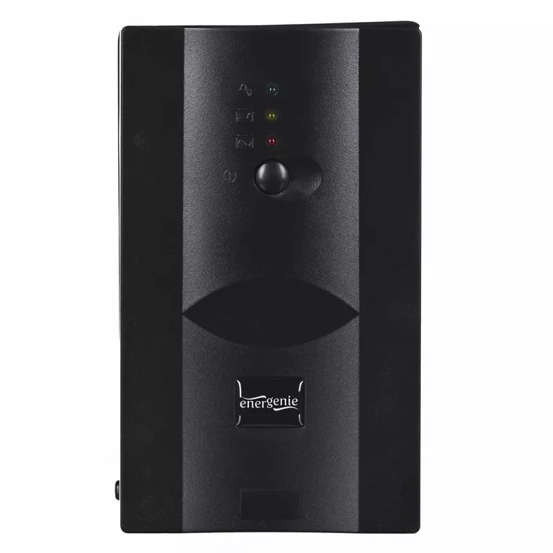 Gembird UPS-PC-652A nepertraukiamo maitinimo šaltinis (UPS) Linijinis-interaktyvus 0,65 kVA 390 W 3 kintamosios srovės lizdai