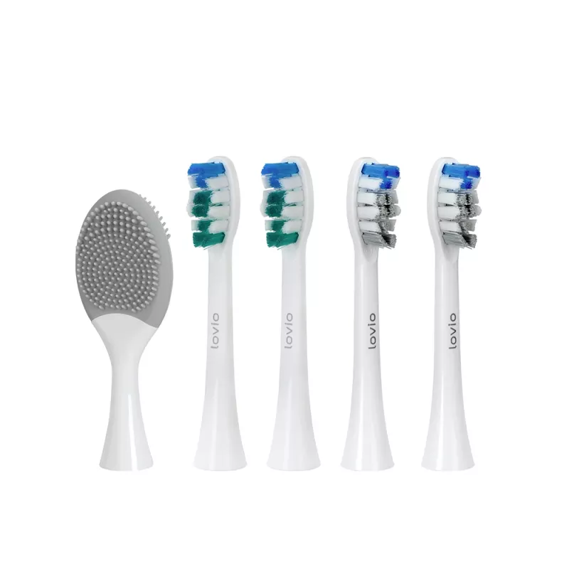 LOVIO_Home SonicProtect PRO elektrinis dantų šepetėlis baltas LVTB124WH