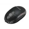 Laidinė optinė abiem rankoms tinkama pelė EXTREME XM102K — 1000 DPI, USB Type-A, 1,2 m laidas, 3 mygtukai
