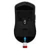 Belaidė žaidimų pelė DEFENDER Demon GM-534 RF, abiem rankoms tinkama, 3200 DPI, 5 mygtukai, 2,4 GHz USB-A nano imtuvas