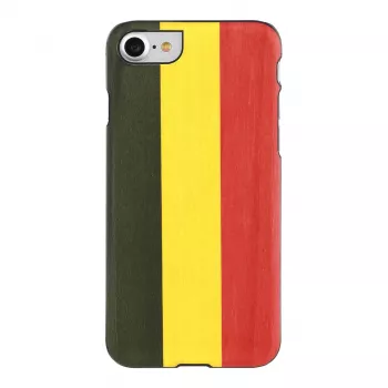 Man and Wood dėklas telefonui, skirtas iPhone 7/8 — reggae Juoda