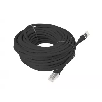 Tinklo kabelis LANBERG PCU6-10CC-1500-BK Cat6 U/UTP 15 m RJ-45 juodas