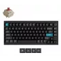 Mechaninė klaviatūra Keychron Q1 Ultra 8K — 75% išdėstymas, USB + RF belaidė + Bluetooth, RGB, juoda