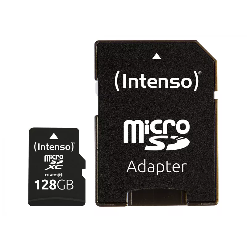 ATMINTINĖ MICRO SDXC 128GB C10/W/ADAPTER 3413491 INTENSO