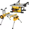 DEWALT Stalo pjūklas 210 mm su stovu