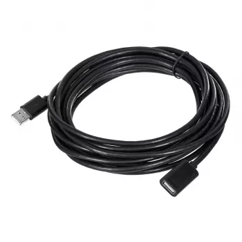 USB ilginamasis kabelis Unitek Y‑C418GBK 5 m USB A į USB A USB 2.0, juodas