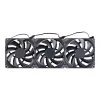 PHANTEKS M25 PWM 140mm korpuso ventiliatoriai - 3 vnt., juodi