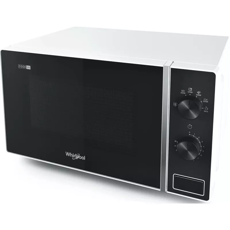 Whirlpool Cook20 MWP 101 W balta solo mikrobangų krosnelė, pastatoma, 20 l, 700 W