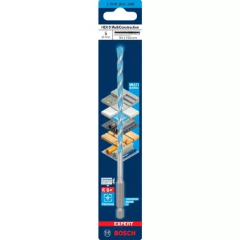 Expert HEX-9 Multi Construction betono grąžtas Ø 5 mm 1 vnt. (2608902348)