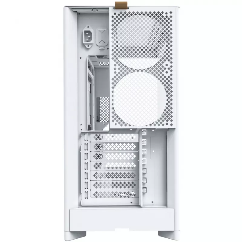 PC korpusas Montech HS02 Midi Tower baltas