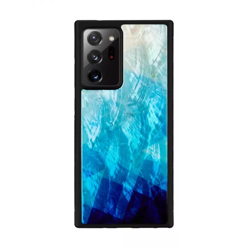 Apsauginis telefono dėklas iKins, skirtas Samsung Galaxy Note 20 Ultra – blue lake Juoda