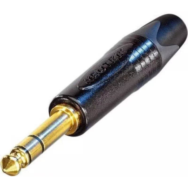 Neutrik PX serija - garso kištukas - stereofoninis kištukas (M) - 9,3 cm - juoda (NP3X-B)