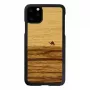 man and wood telefono dėklas iPhone 11 Pro Max — terra Juoda